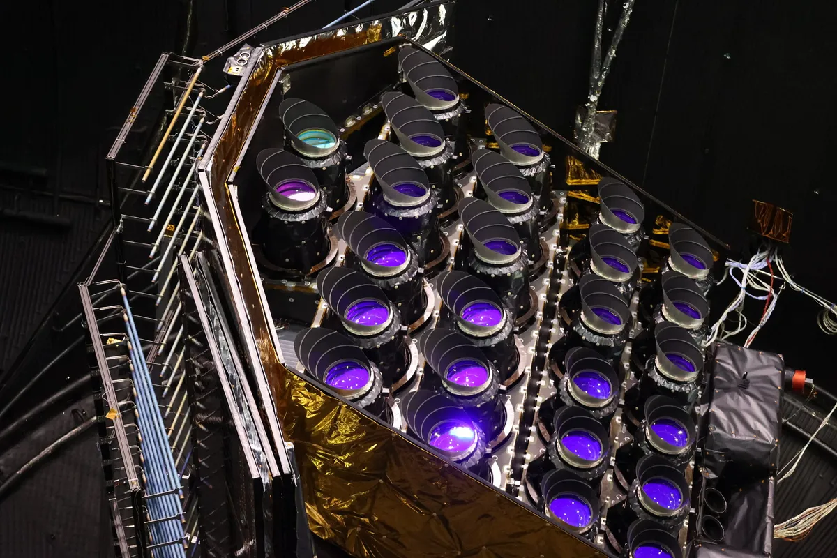 ภาพระยะใกล้กล้องโทรทรรศน์ของภารกิจพลาโต