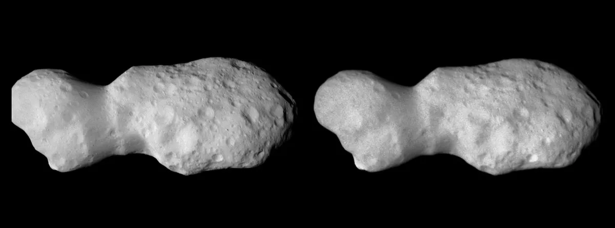 ยานลูซีของ NASA เผยข้อมูลใหม่ของดาวเคราะห์น้อยดอนัลด์โจแฮนสัน พบมีรูปทรงคล้ายถั่วและหมุนแบบส่ายอย่างซับซ้อน พร้อมหลักฐานการเคยมีน้ำในอดีต การค้นพบนี้ช่วยไขปริศนาการก่อตัวของระบบสุริยะจากการวิเคราะห์วัตถุโบราณที่หลงเหลือจากการพุ่งชนเมื่อหลายล้านปีก่อน
