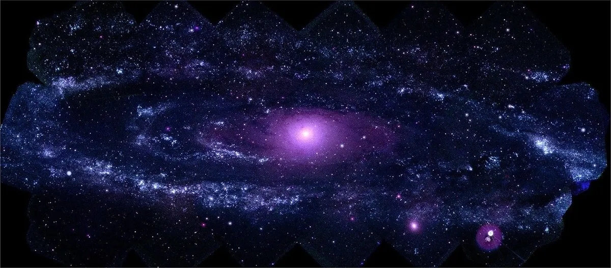 ภาพเนบิวลาอันโดรเมดาจากกล้องสวิฟต์