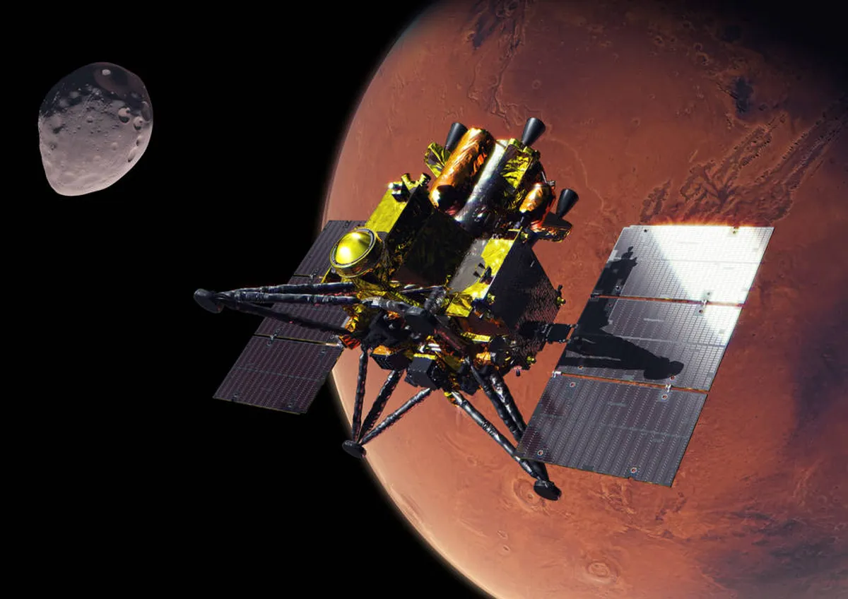 รายงานล่าสุดจาก NASA เตรียมแถลงรายละเอียดความร่วมมือในภารกิจ MMX ของ JAXA เพื่อส่งยานสำรวจไปเก็บตัวอย่างจากดวงจันทร์โฟบอสของดาวอังคารกลับมายังโลก พร้อมโชว์เทคโนโลยี MEGANE และระบบเก็บตัวอย่างสุดล้ำจาก Honeybee Robotics ที่เป็นหัวใจสำคัญของภารกิจนี้