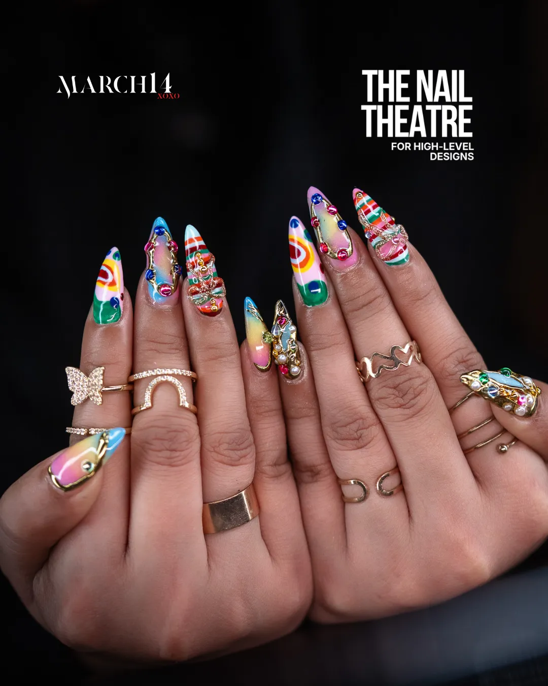 3D Nail Design & Art — March14 Beauty