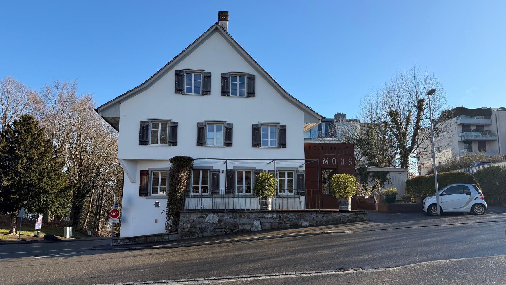 Wiedereröffnung am 8. April des Restaurants „Moosegg“ Rüschlikon