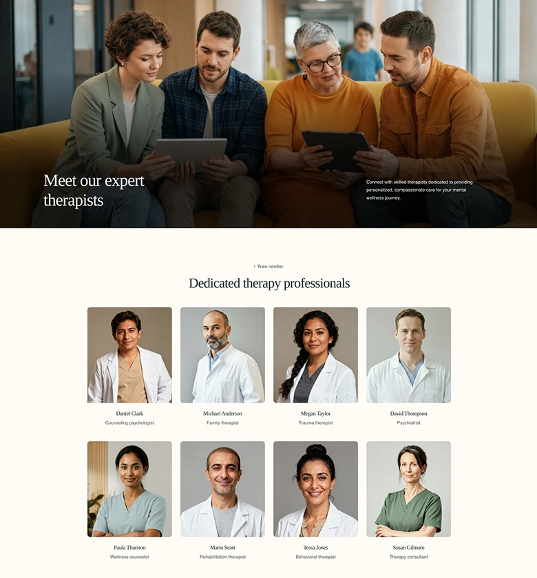 Clinic therapist