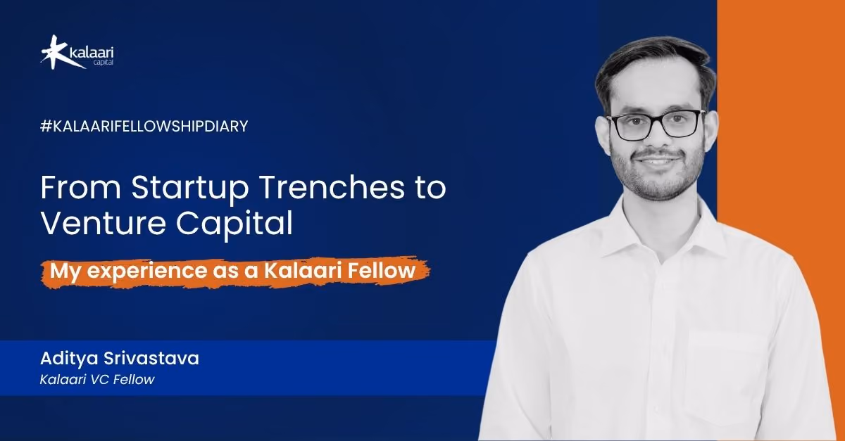 From Startup Trenches to Venture Capital