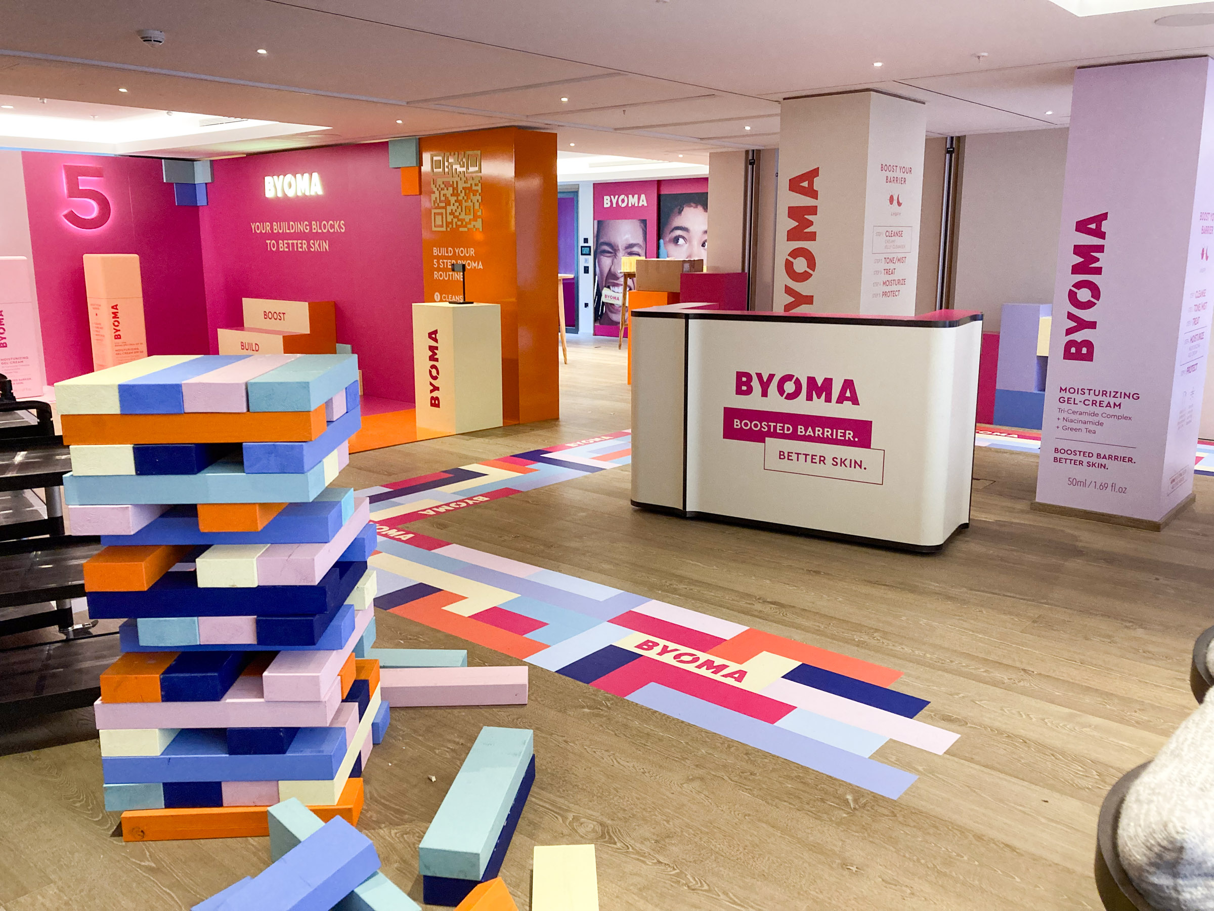 environmental branding for byoma