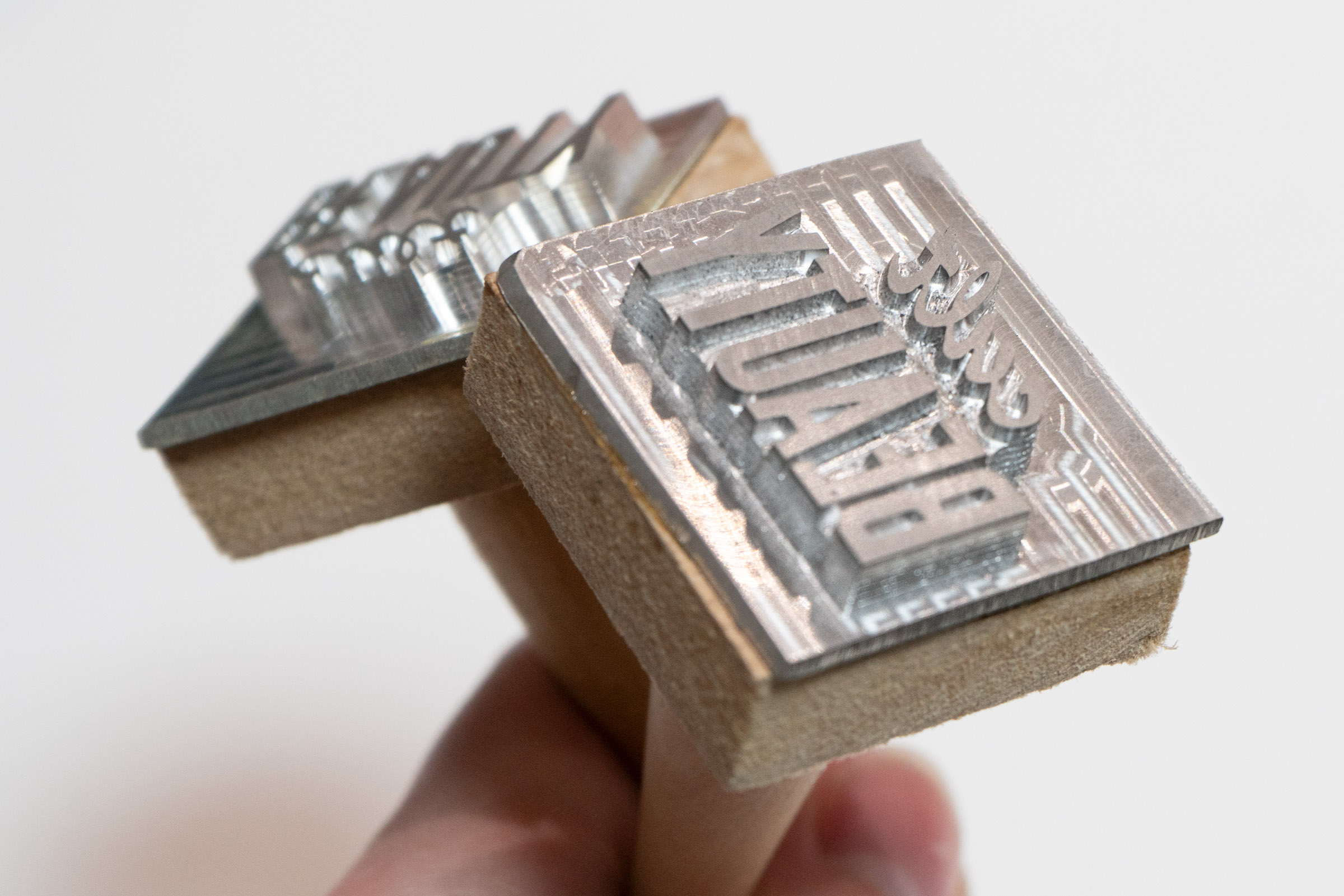 Custom ice cube stamp