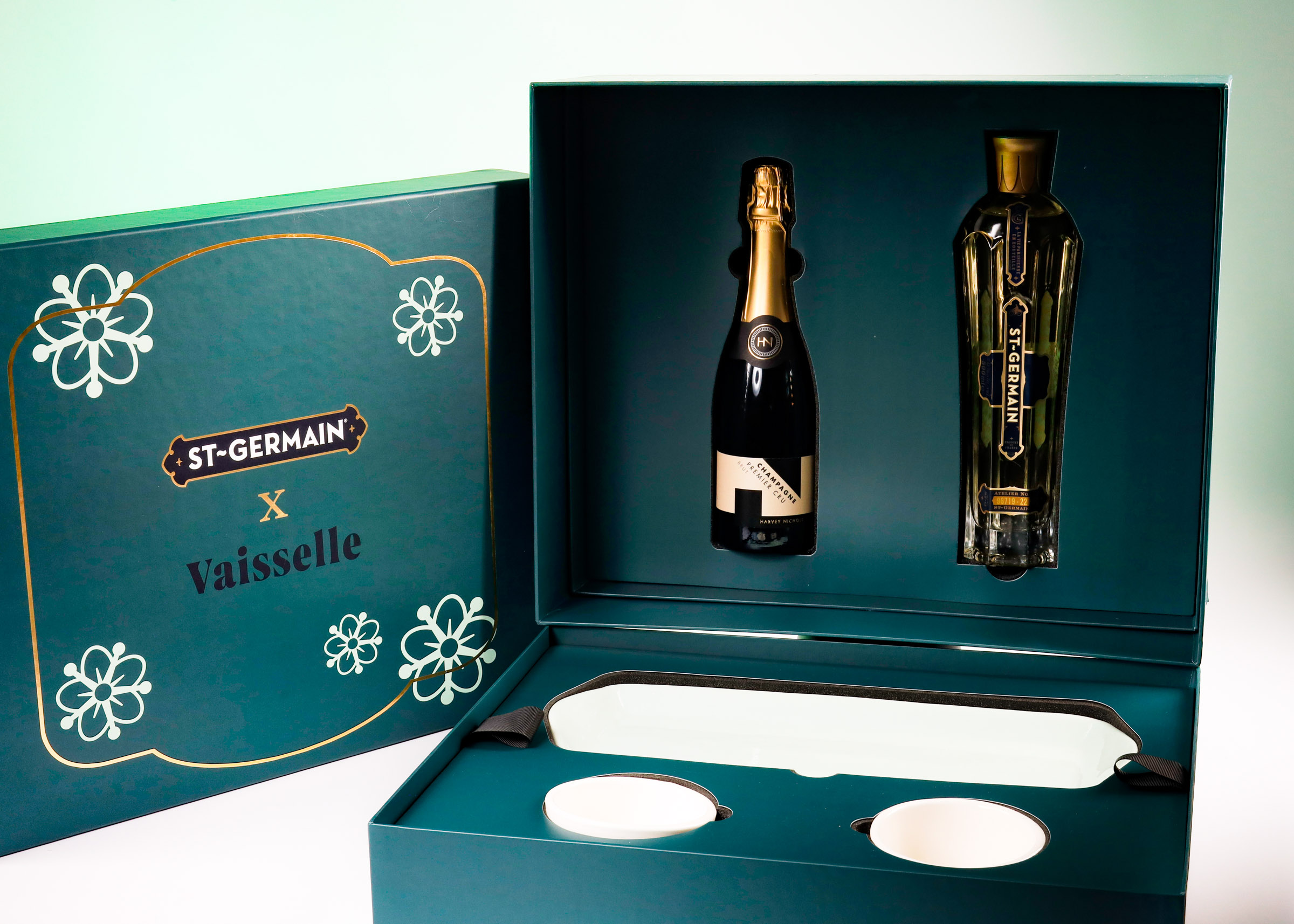 Luxury custom PR box for st germain