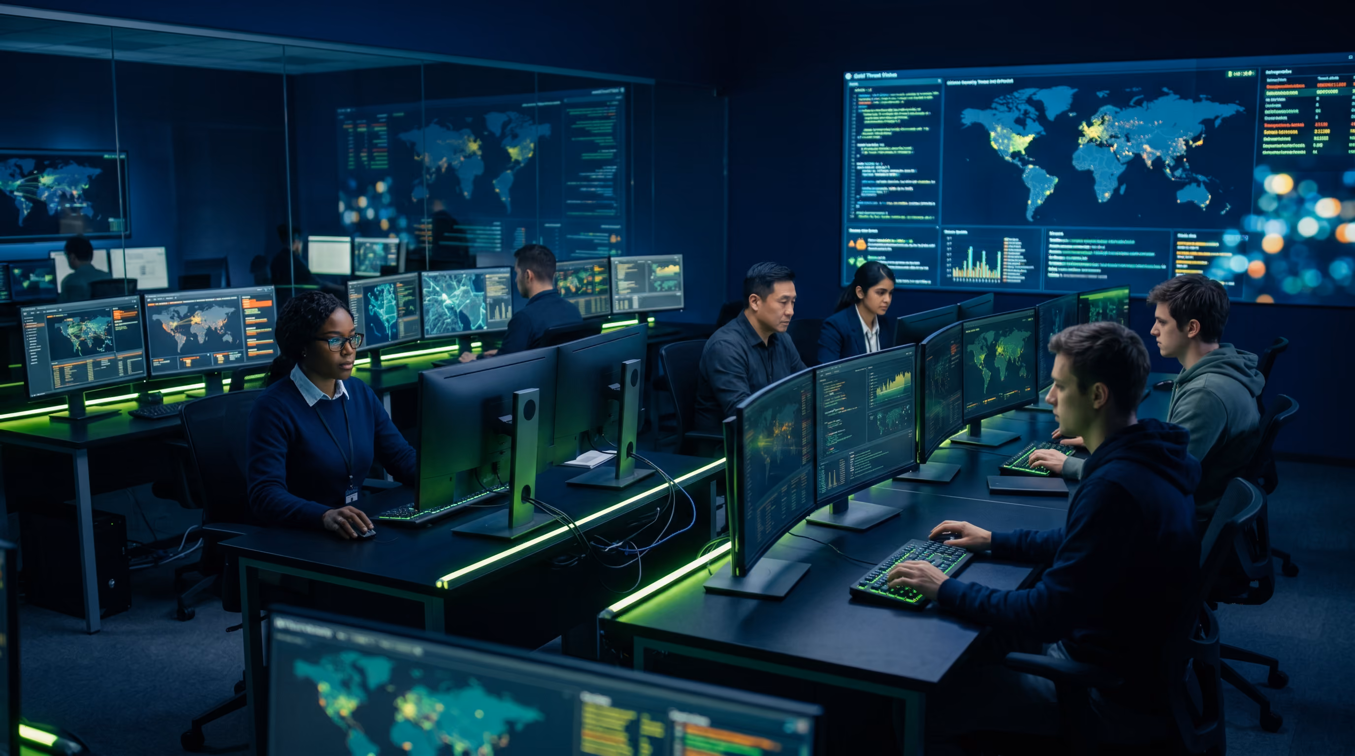 Incident-Response-Team im 24/7 Security Operations Center von Argos Security