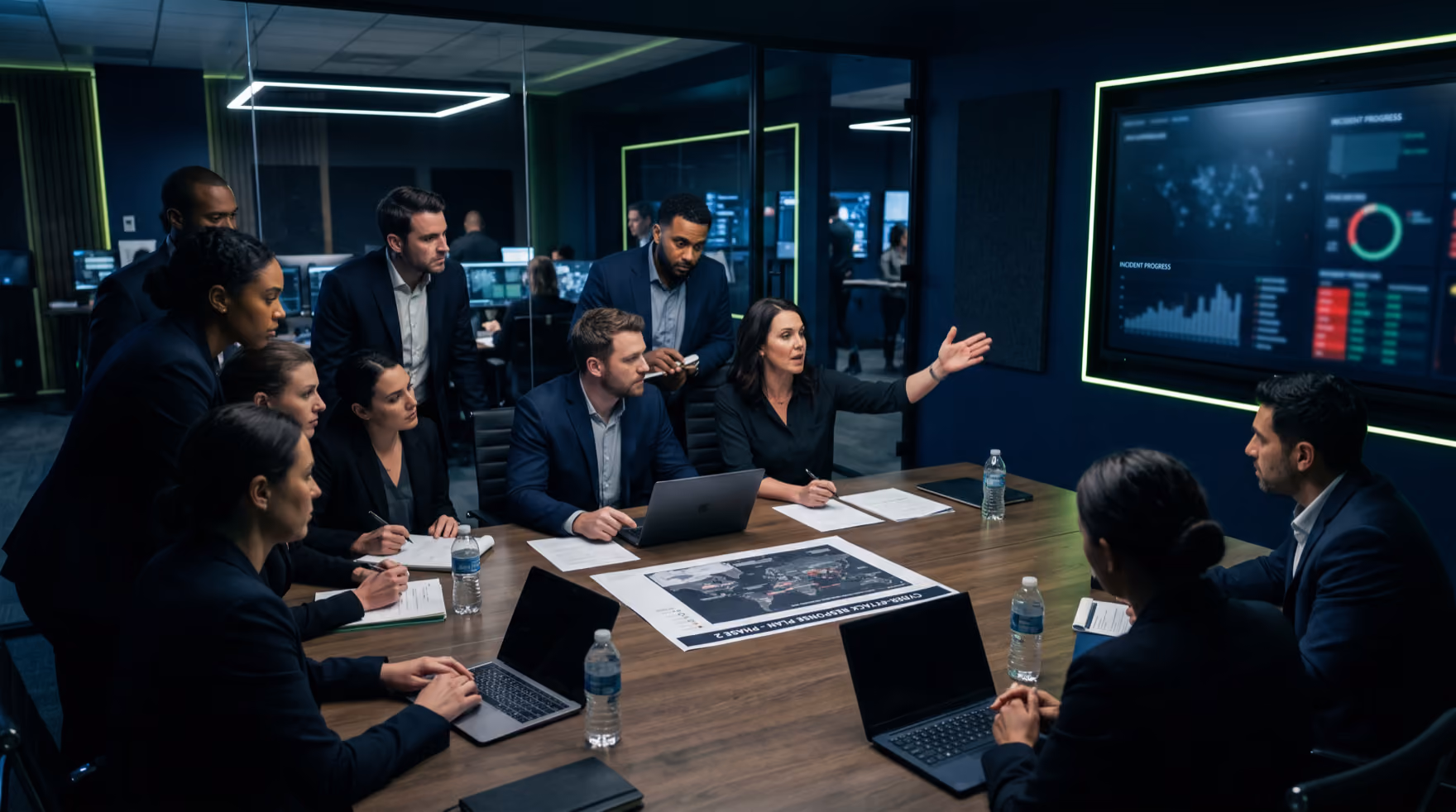 Team probt in einer von Argos Security moderierten Tabletop Exercise einen Cybervorfall