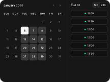 een digitale kalender