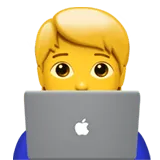 Laptop developer emoji for IT & Tech careers.