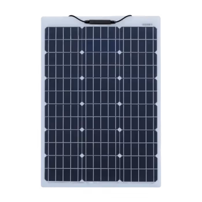 Solar panel used for campervan and motorhome off-grid power systems