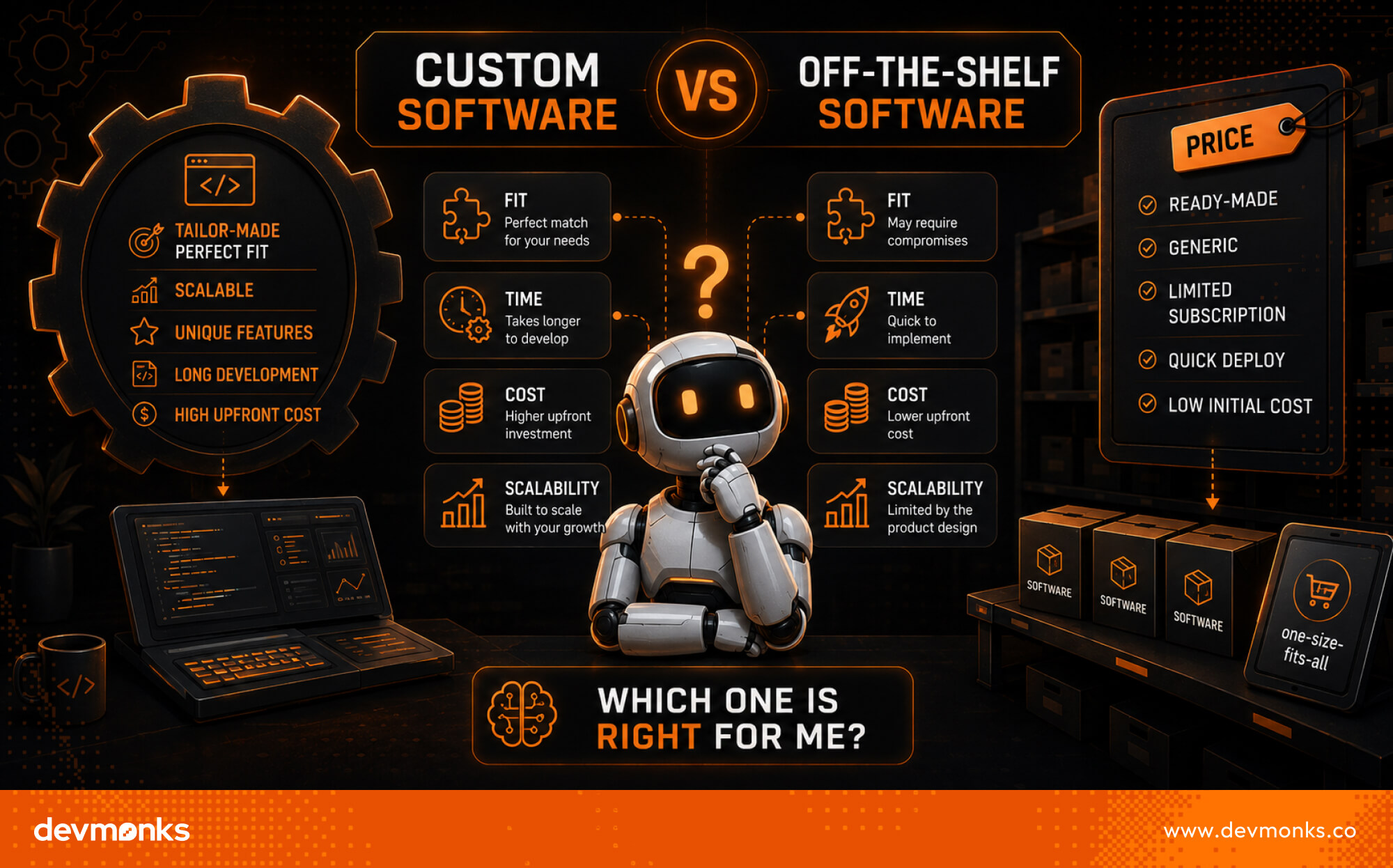 Custom Software vs Off-the-Shelf Software