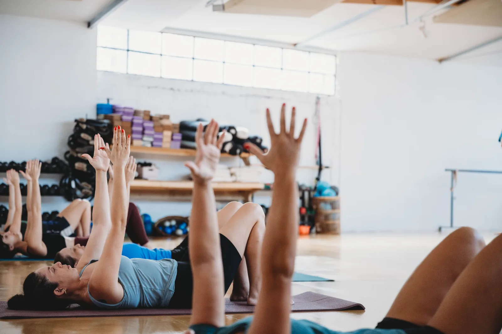 Classical Pilates class at Studio Naim
