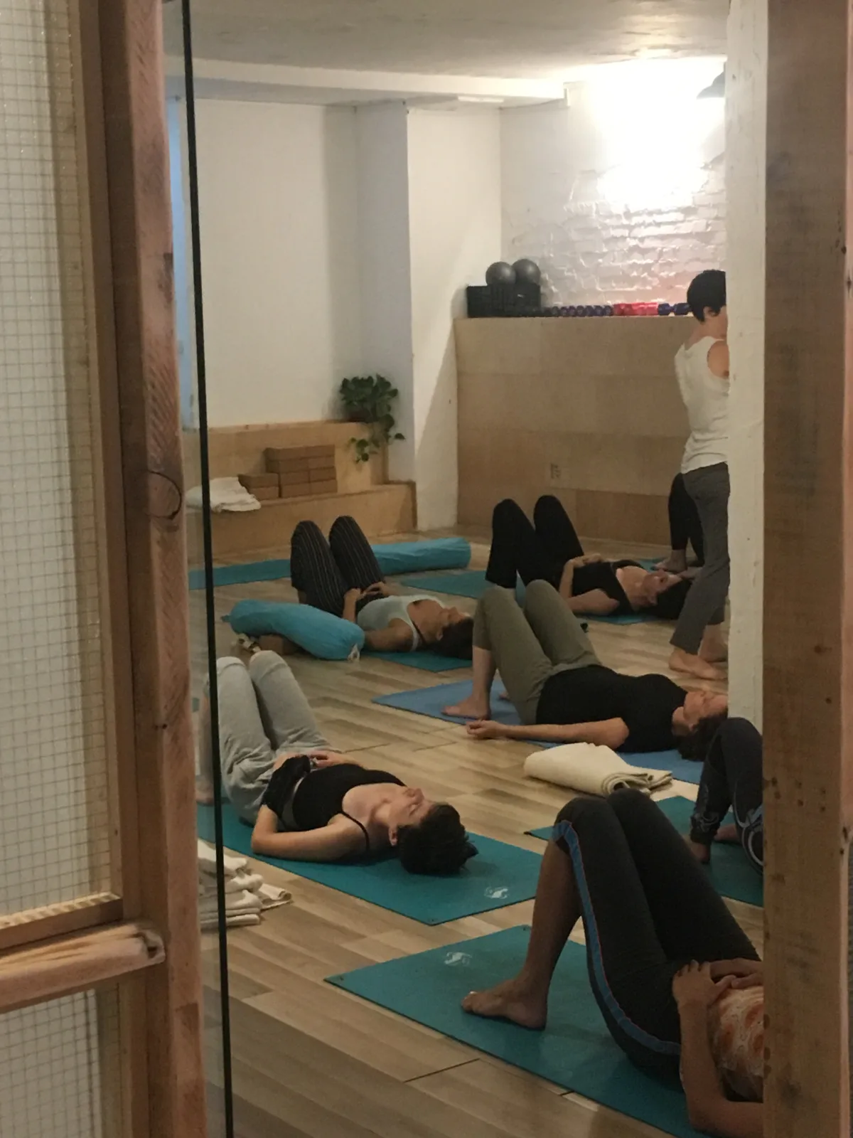 Yogilates class at Studio Naim