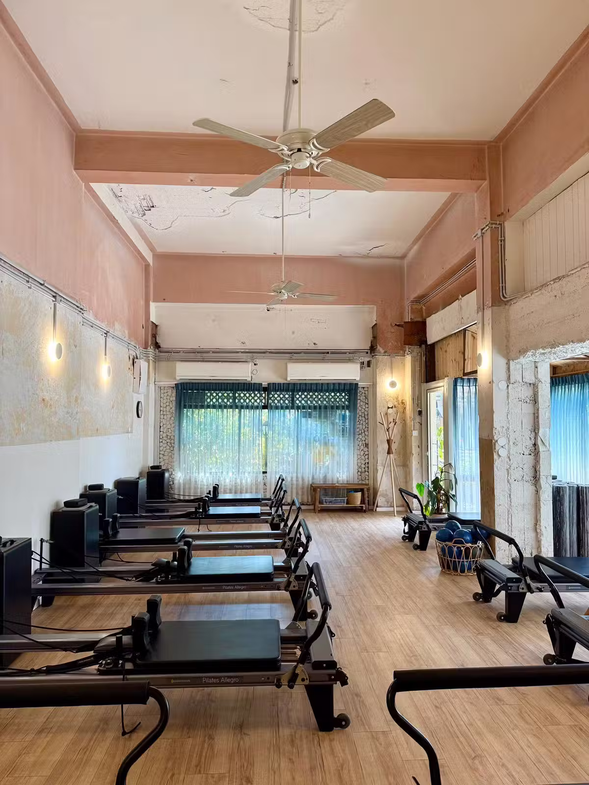 Reformer Pilates room at the Bat Galim 13 branch | Studio Naim Haifa