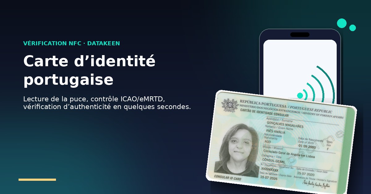 Vérifier une carte d'identité portugaise (Cartão de Cidadão) : guide 2026