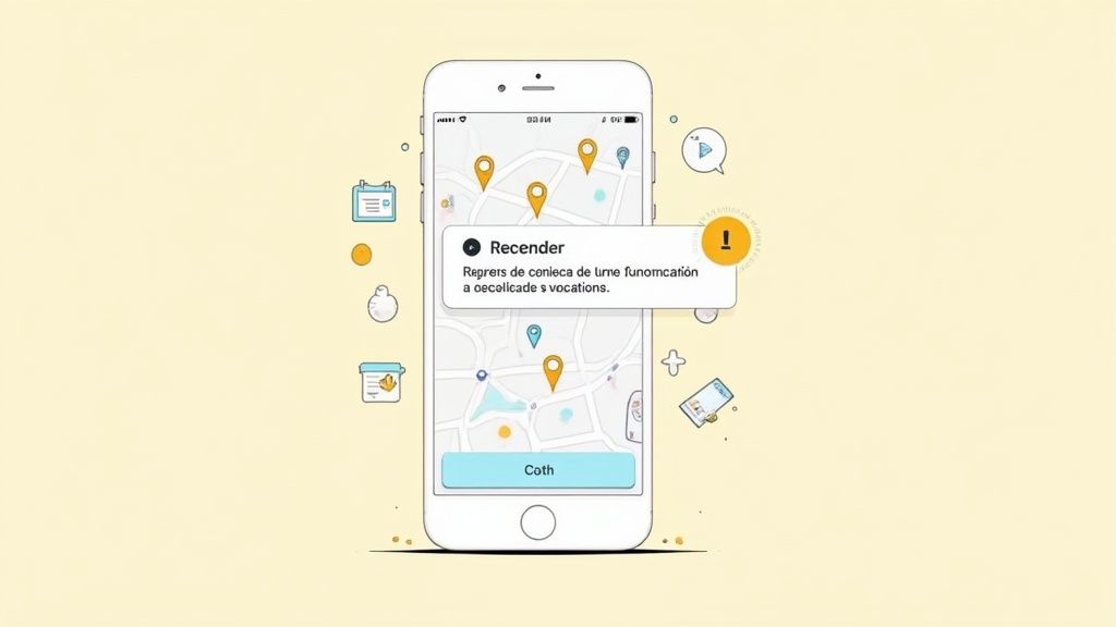 Checklist de funcionalidades de una app de control horario