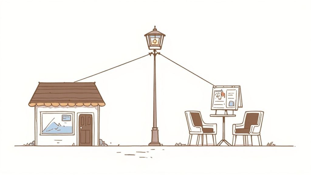 Un mánager optimizando un cuadrante de trabajo en un portátil