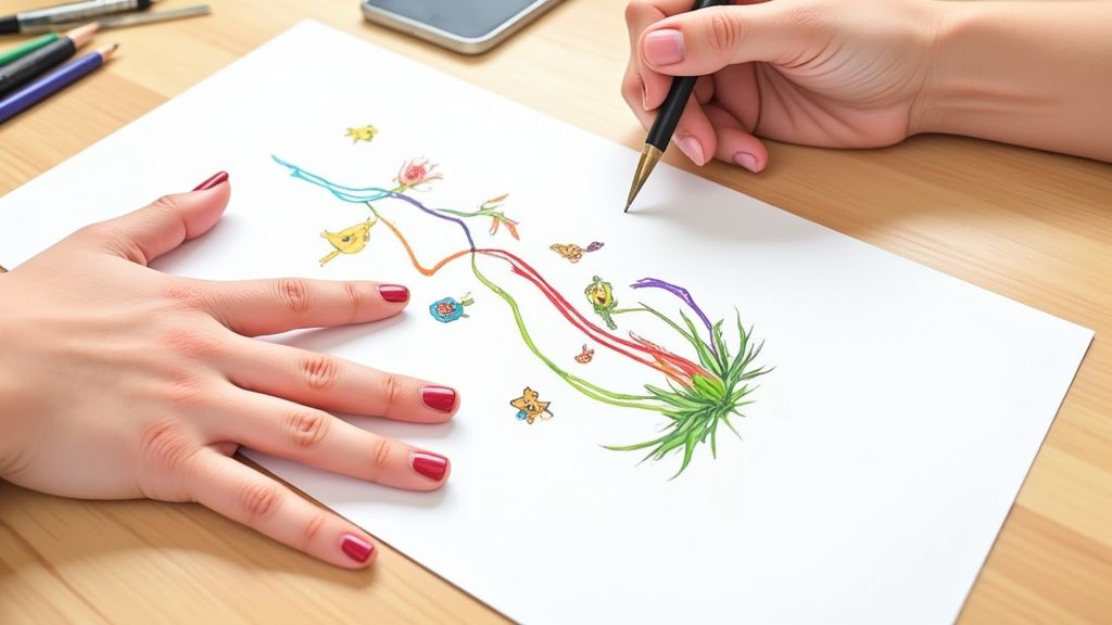 Una persona usando un portátil para planificar horarios de trabajo, con gráficos y calendarios en la pantalla.