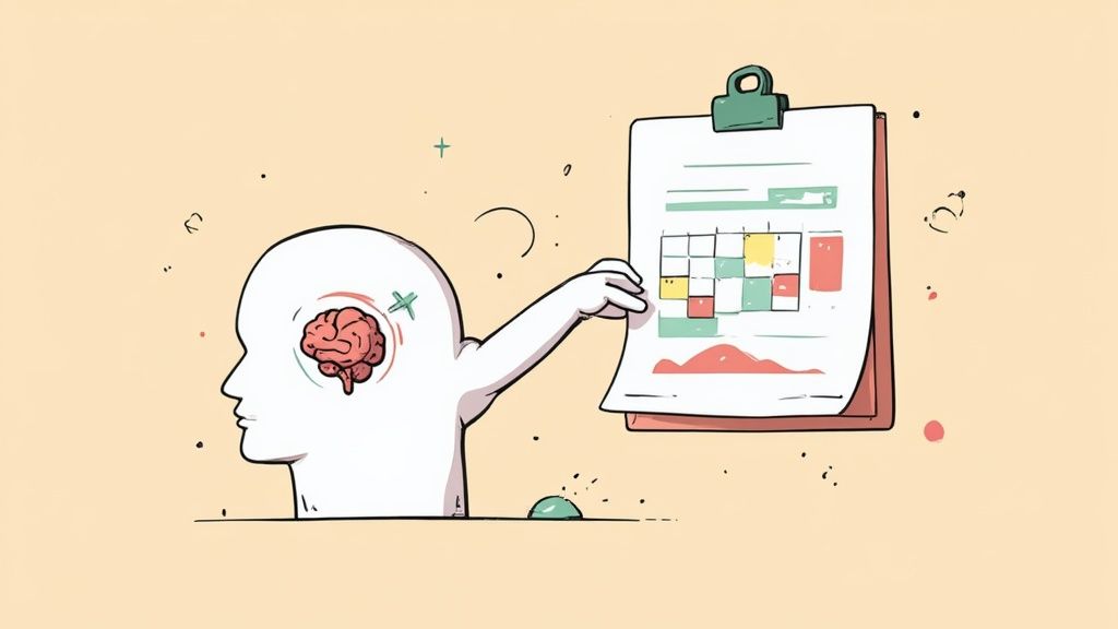 Un gestor de RRHH interactuando con una interfaz digital que muestra análisis de datos y perfiles de empleados.