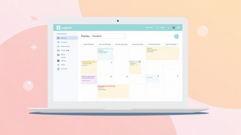 Technologie pour la planification des congés