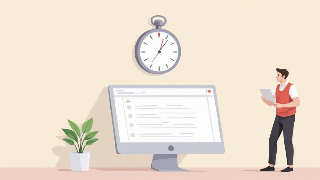 L'évolution du pointage des heures de travail