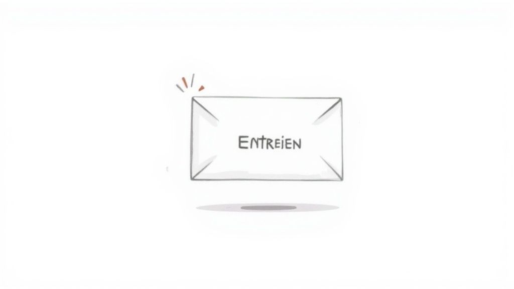 Mail de confirmation d'entretien