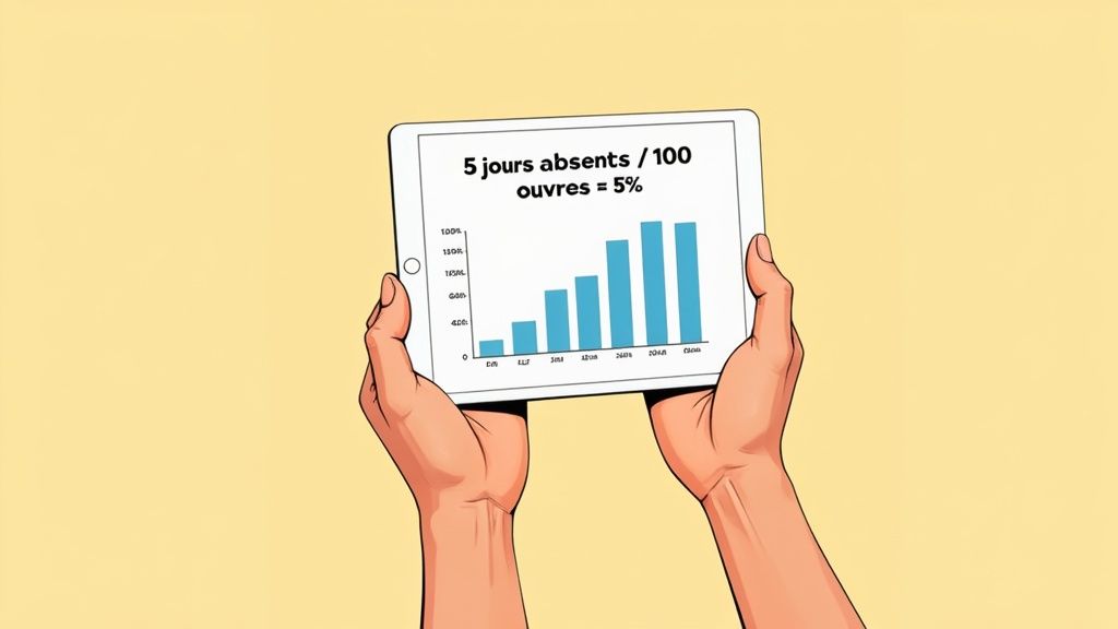 Interpréter le taux d'absentéisme