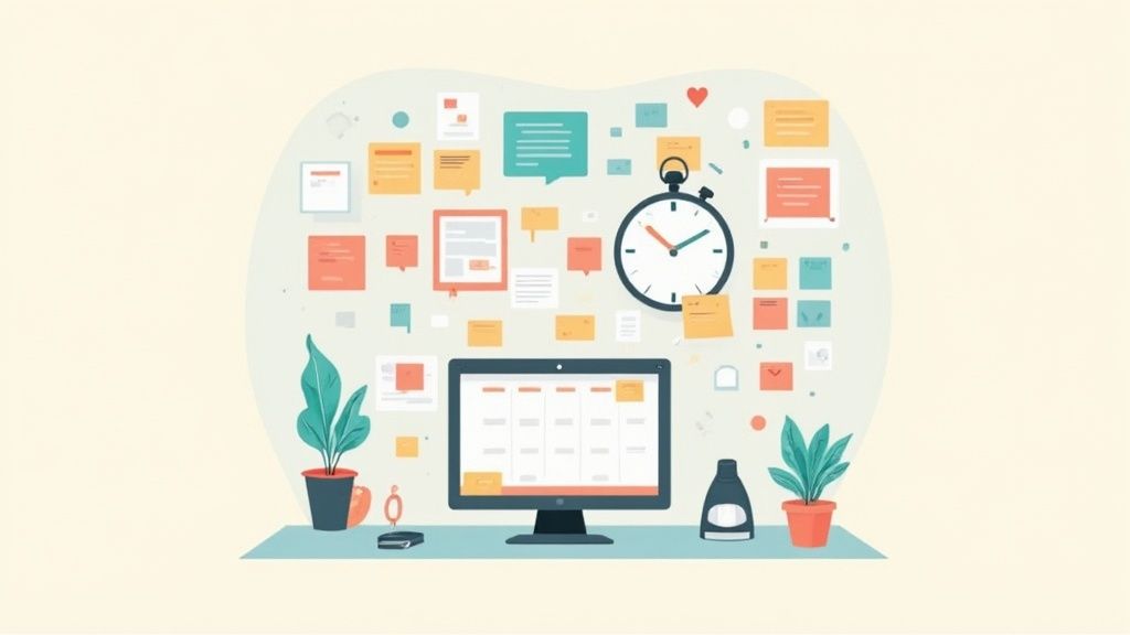 Manager en réunion avec son équipe dans un environnement positif