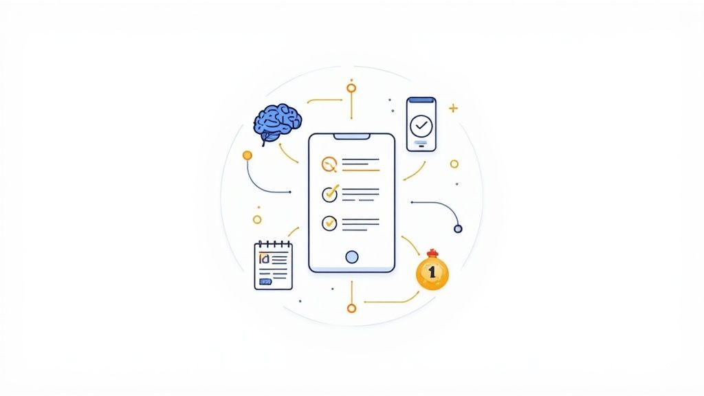 Équipe de restaurant collaborant efficacement grâce à un logiciel de planning sur une tablette.