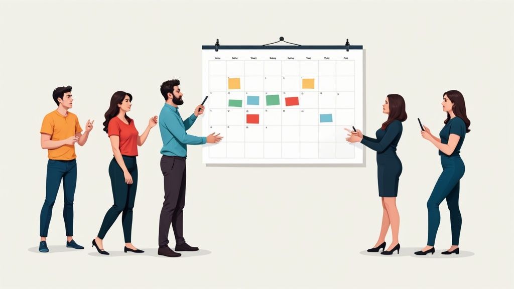 Maîtriser les bases d'un planning d'équipe qui fonctionne