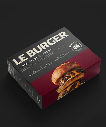 Kokiriki secondary packaging design — product packaging with turquoise and bordeaux brand palette