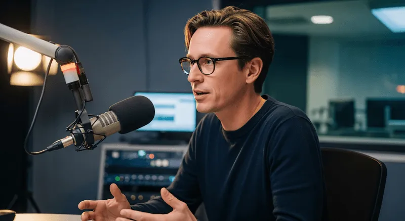 Podcast Recording Session