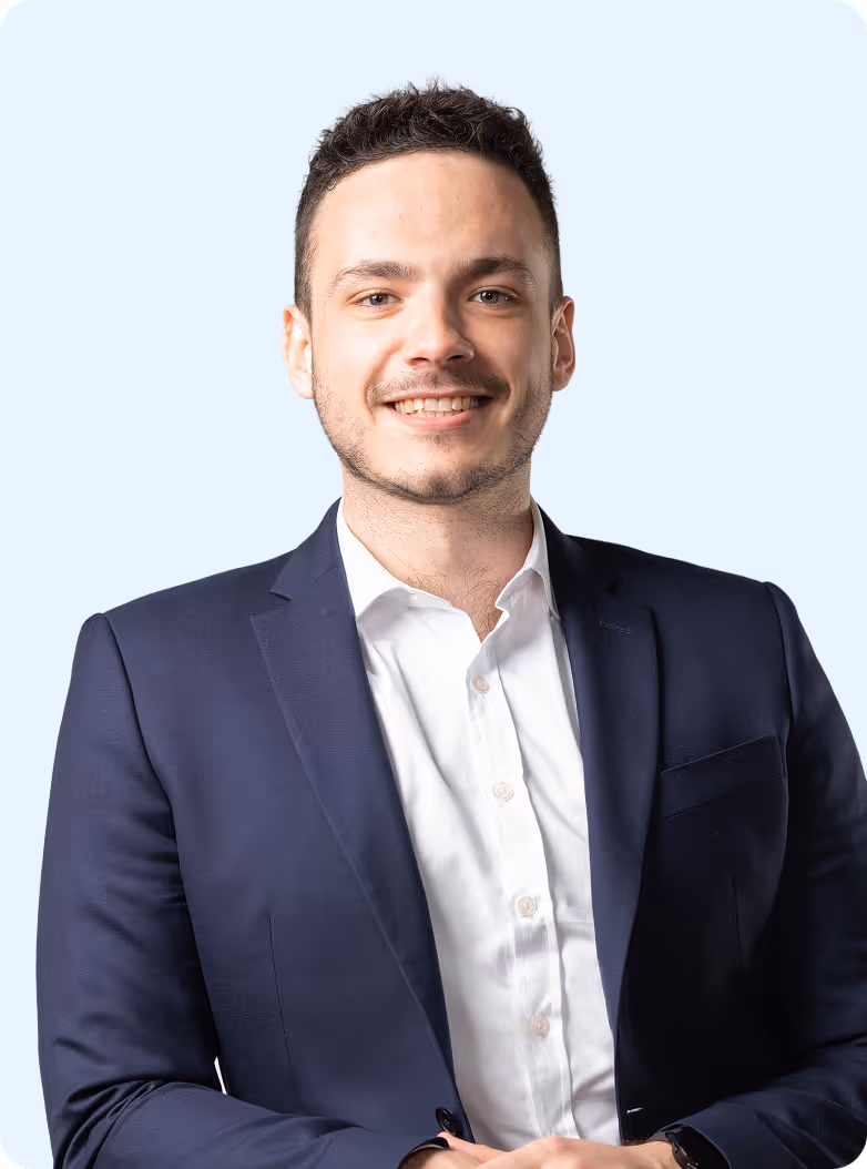 Portrait of Vincent Marcedu, co-founder and CTO of Pixacare