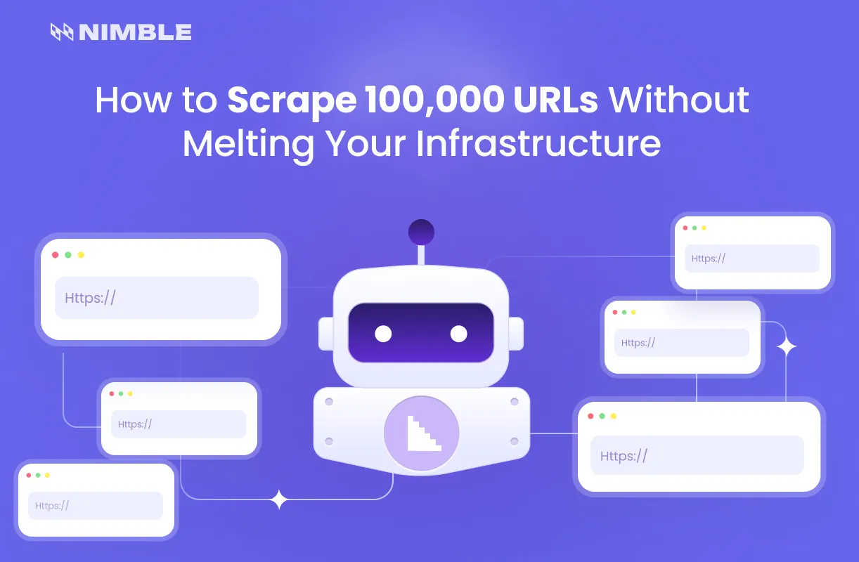 How to Scrape 100,000 URLs Without Melting Your Infrastructure