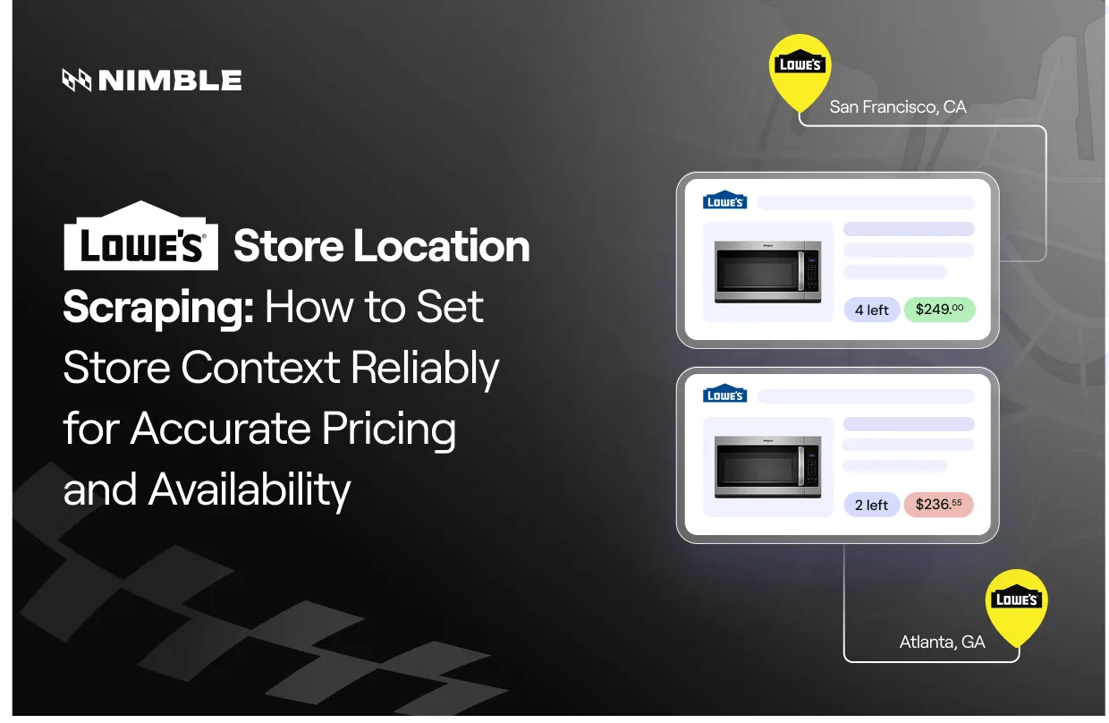 Lowe’s Store Location Scraping: How to Set Store Context Reliably for Accurate Pricing and Availability