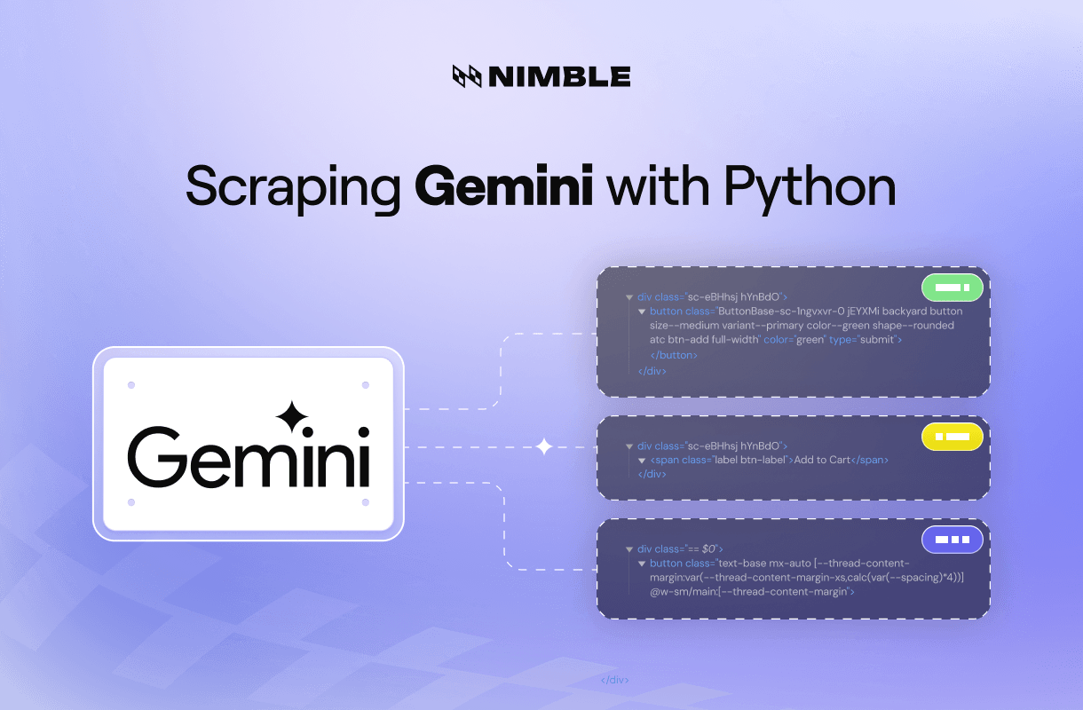 Scraping Gemini's Web Search Answers with Python