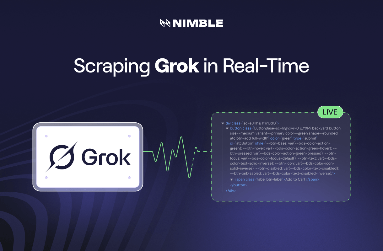 Scraping Grok: Real-Time Answers, Images, and Web Search Results