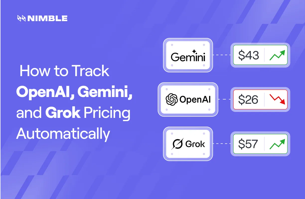 How to Track OpenAI, Gemini, and Grok Pricing Automatically