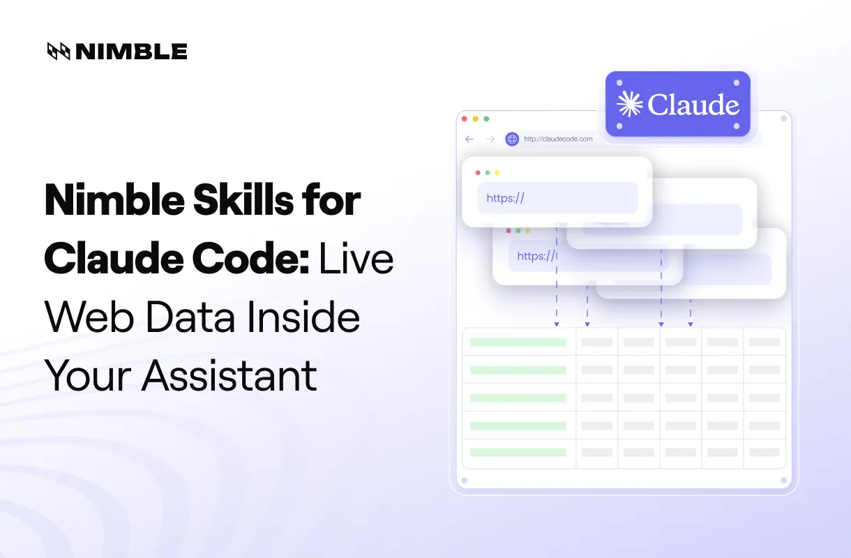 Nimble Skills for Claude Code: Live Web Search, Inside Your AI Assistant