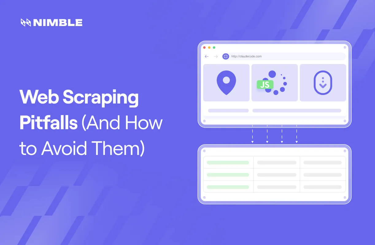 The Web Scraper's Guide to Navigating Common Pitfalls