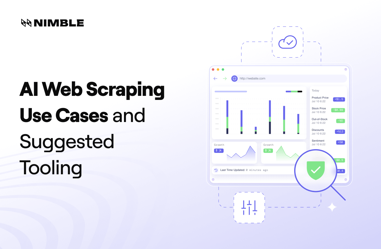 9 AI Web Scraping Use Cases and Suggested Tooling