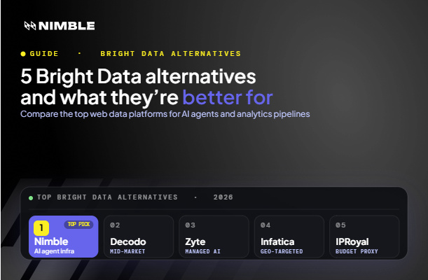 5 Bright Data Alternatives and What They Are Better For