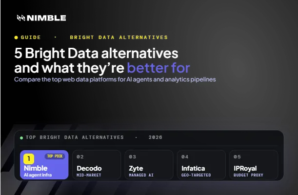 5 Bright Data Alternatives and What They Are Better For