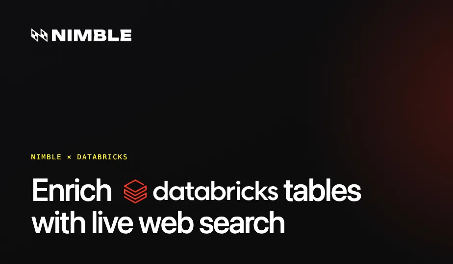How to Enrich Databricks Tables with Live Web Search in Minutes + Examples
