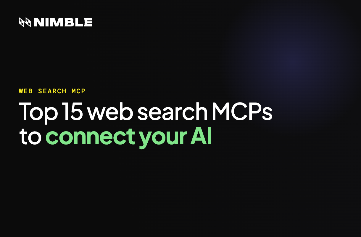 Top 15 Web Search MCPs to Connect Your AI To