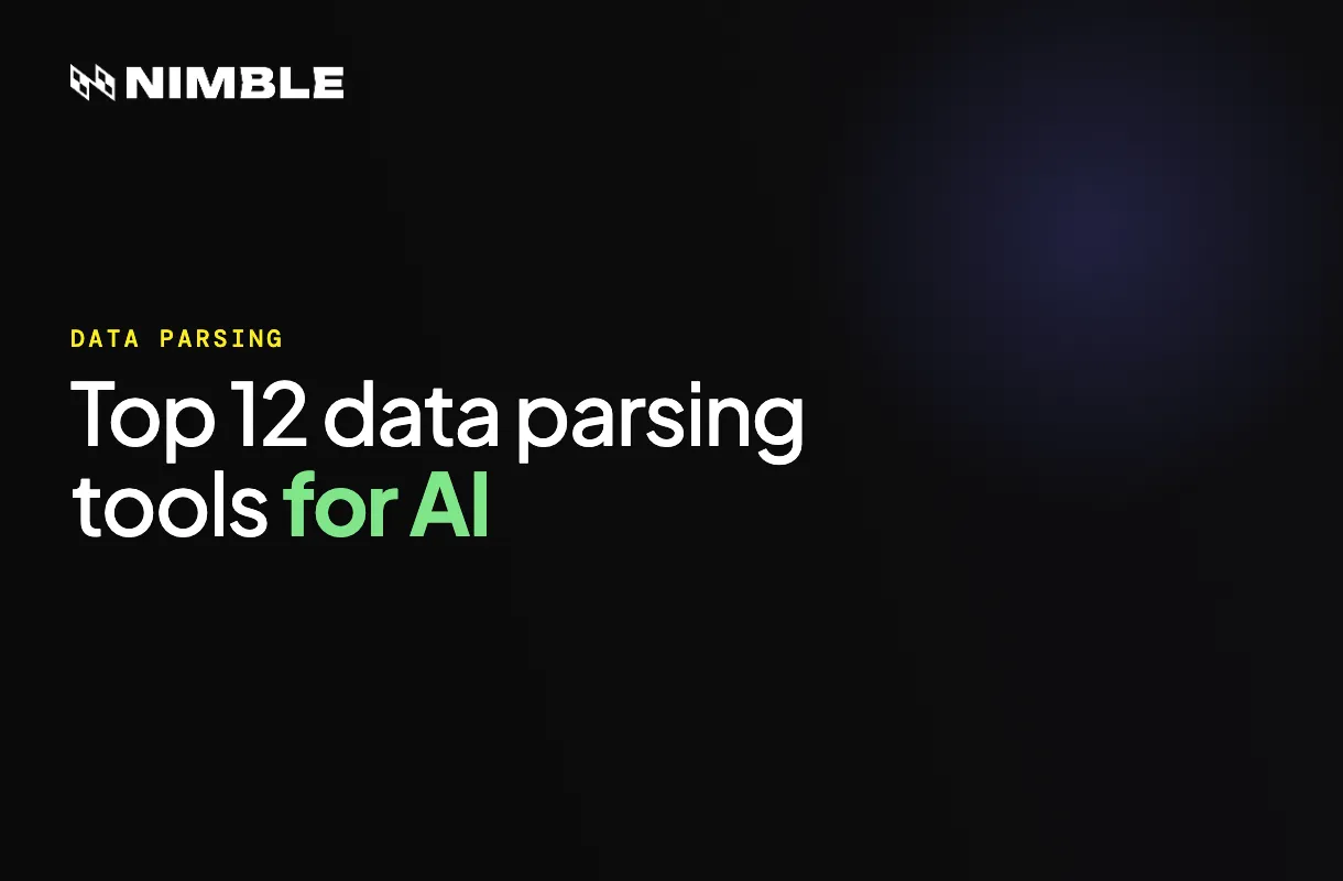 Top 12 Data Parsing Tools for AI