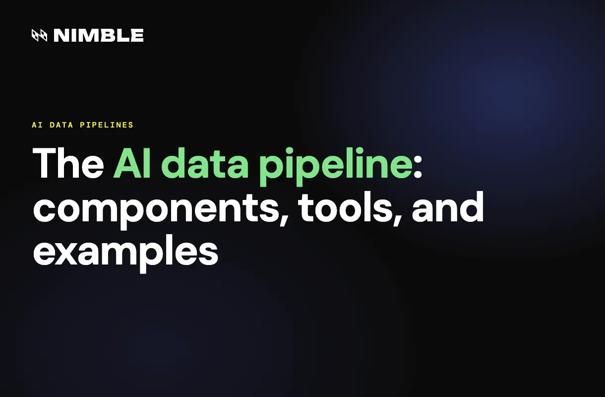 AI Data Pipeline: Components, Tools, and Examples