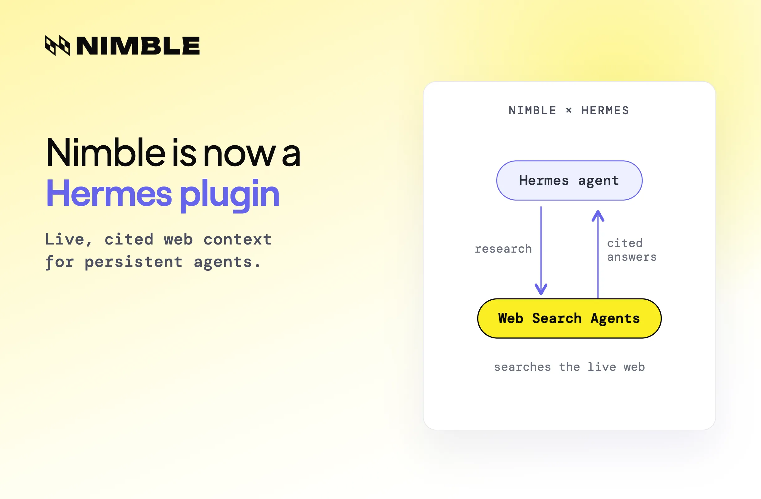 Build Hermes Agents with More Accurate, Cost-Efficient Web Context